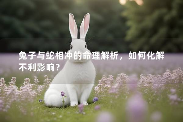 兔子与蛇相冲的命理解析，如何化解不利影响？