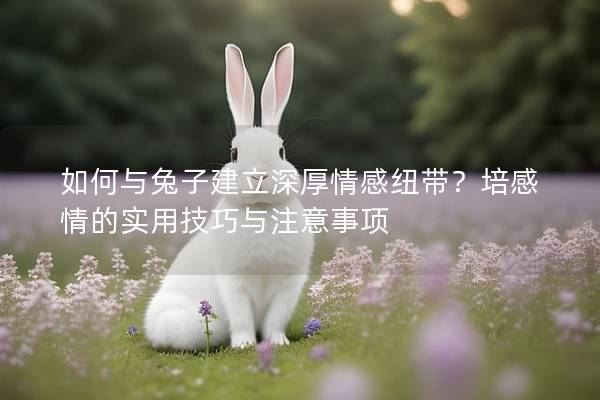 如何与兔子建立深厚情感纽带？培感情的实用技巧与注意事项