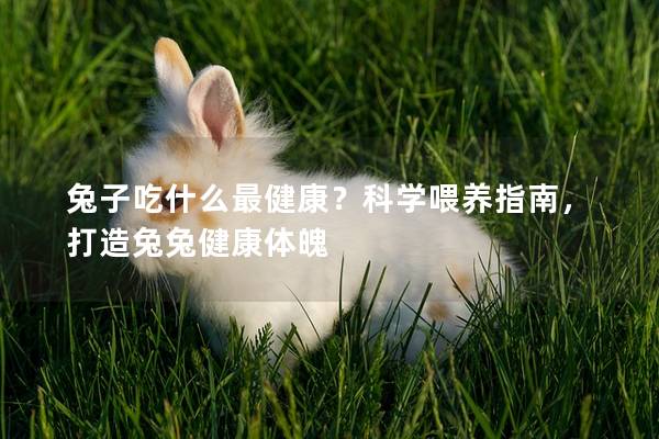 兔子吃什么最健康？科学喂养指南，打造兔兔健康体魄
