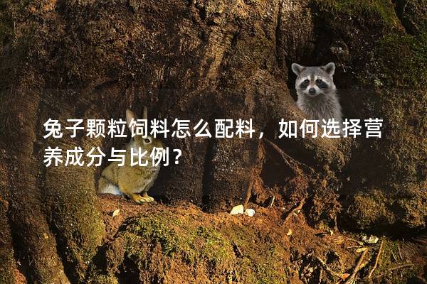 兔子颗粒饲料怎么配料，如何选择营养成分与比例？