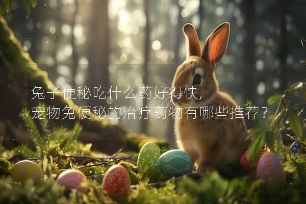 兔子便秘吃什么药好得快, 宠物兔便秘的治疗药物有哪些推荐？