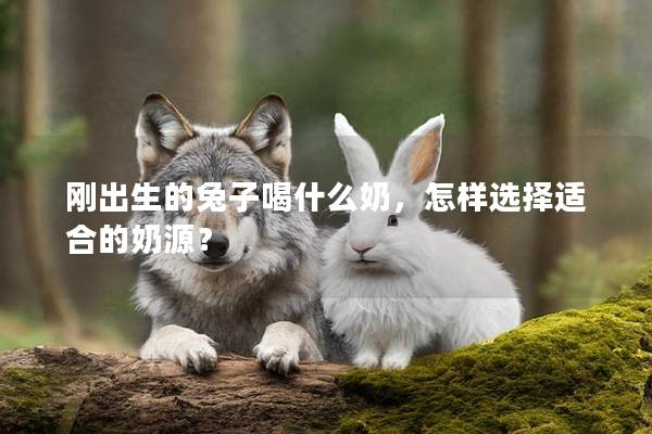 刚出生的兔子喝什么奶，怎样选择适合的奶源？