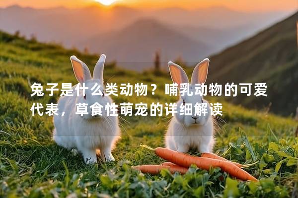 兔子是什么类动物？哺乳动物的可爱代表，草食性萌宠的详细解读