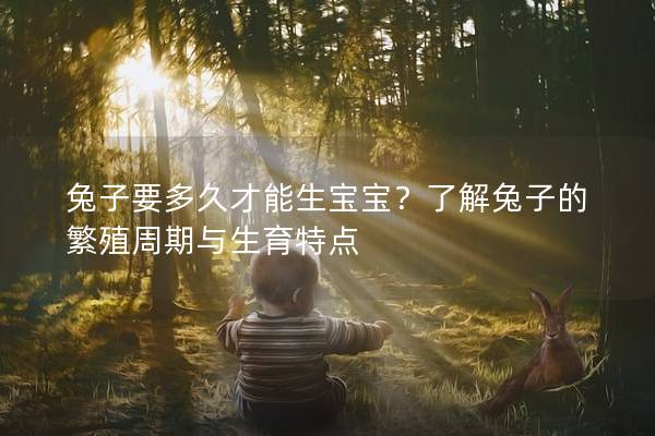 兔子要多久才能生宝宝？了解兔子的繁殖周期与生育特点
